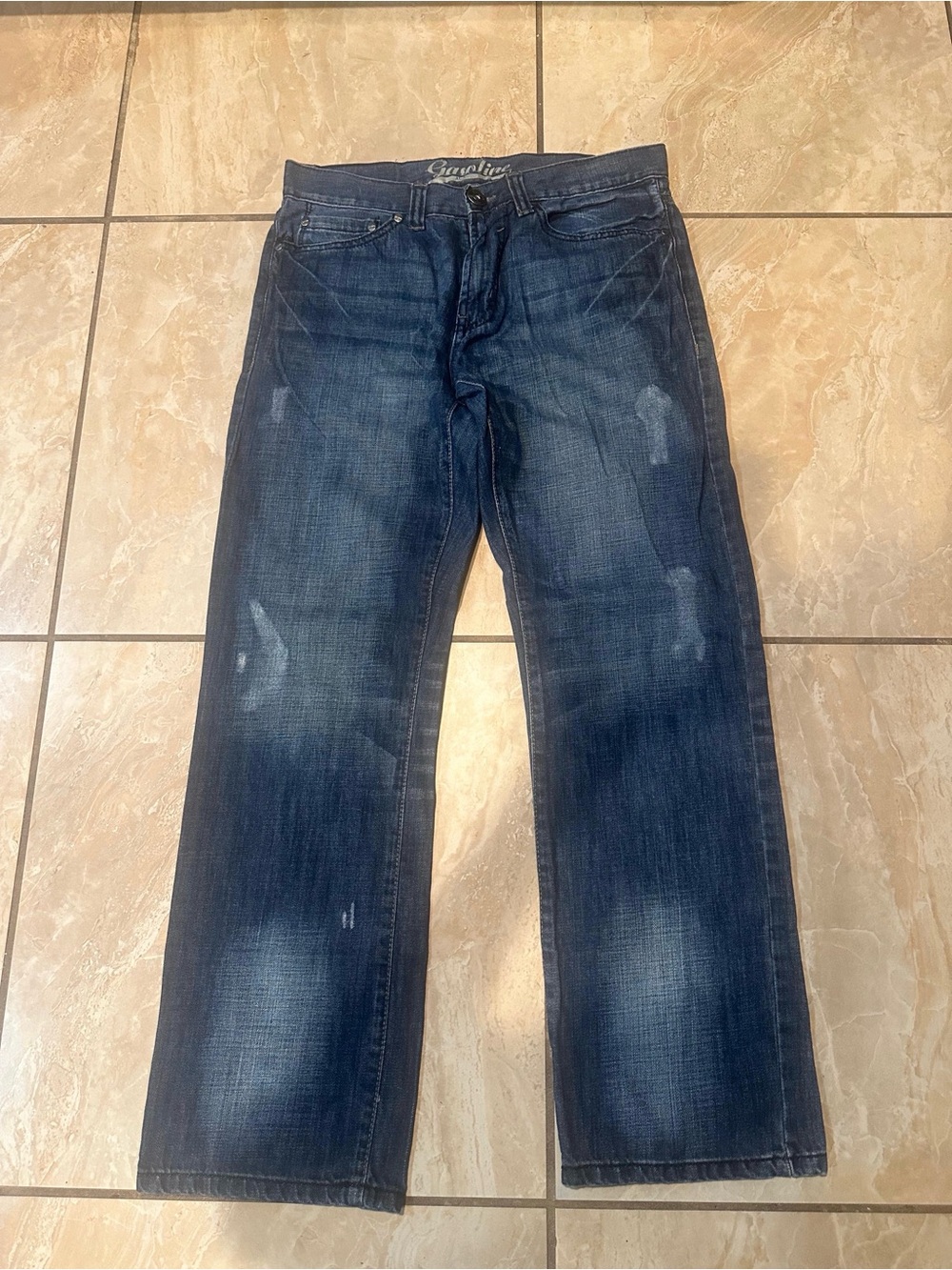 Faded Wash Gasoline denim jeans Size 32 x 30